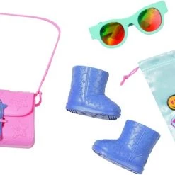 Zapf Creation Zapf Baby Born Σετ Αξεσουάρ Τσάντες Και Παπούτσια (825488)