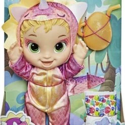 Hasbro Baby Alive Dino Cuties Doll Triceratops (F0933)