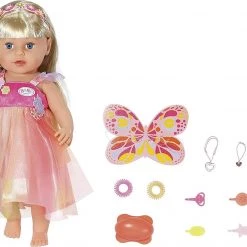 Zapf Creation Zapf Baby Born Soft Touch Sister Μονόκερος 43 Εκ. (ZF829349)