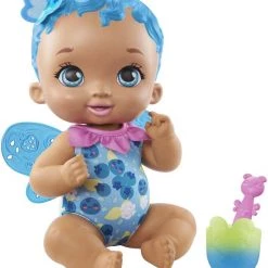 Mattel My Garden Baby Μωράκι Ώρα Για Φαγητό (Μπλε Μαλλιά) (GYP01)