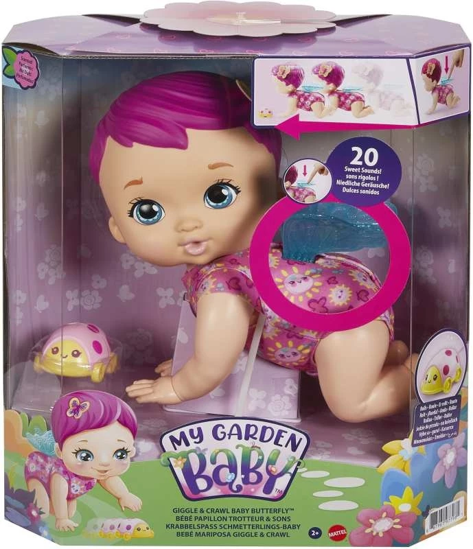 Mattel My Garden Baby Γελάκι Μπουσουλάκι (GYP31)