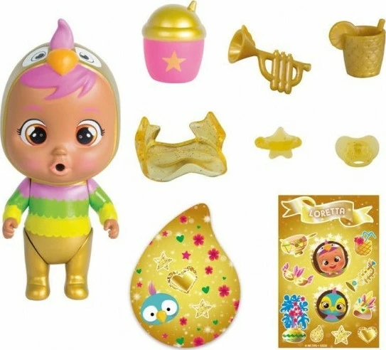 AS το καλό παιχνίδι AS Μίνι Κλαψουλίνια Μαγικά Δάκρυα-Χρυσό Σπιτάκι (1013-93348) - Image 3