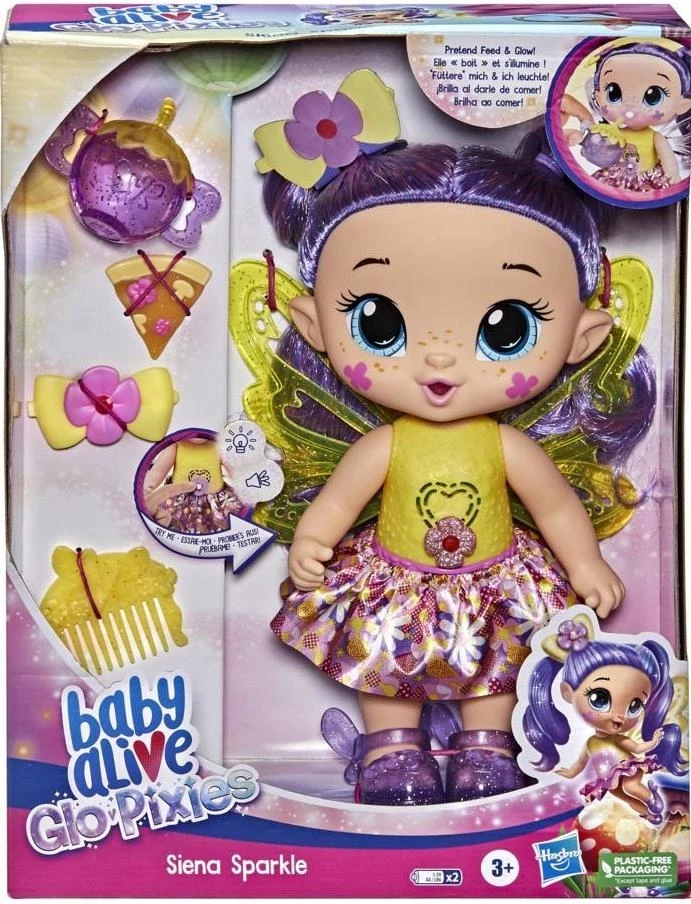 Hasbro Baby Alive Glo Pixies Siena Sparkle (F2593) - Image 2