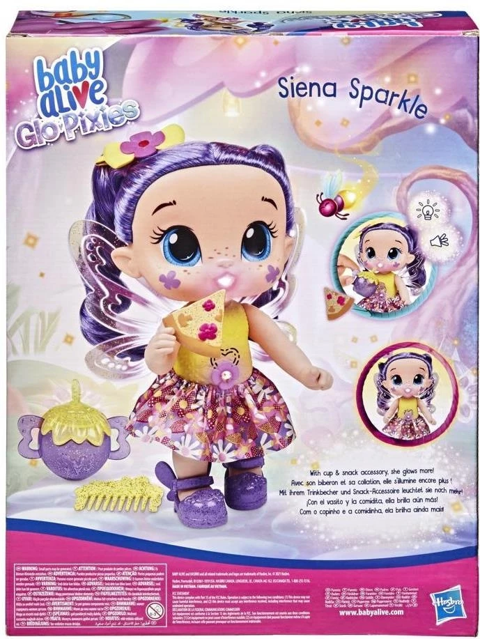 Hasbro Baby Alive Glo Pixies Siena Sparkle (F2593) - Image 5