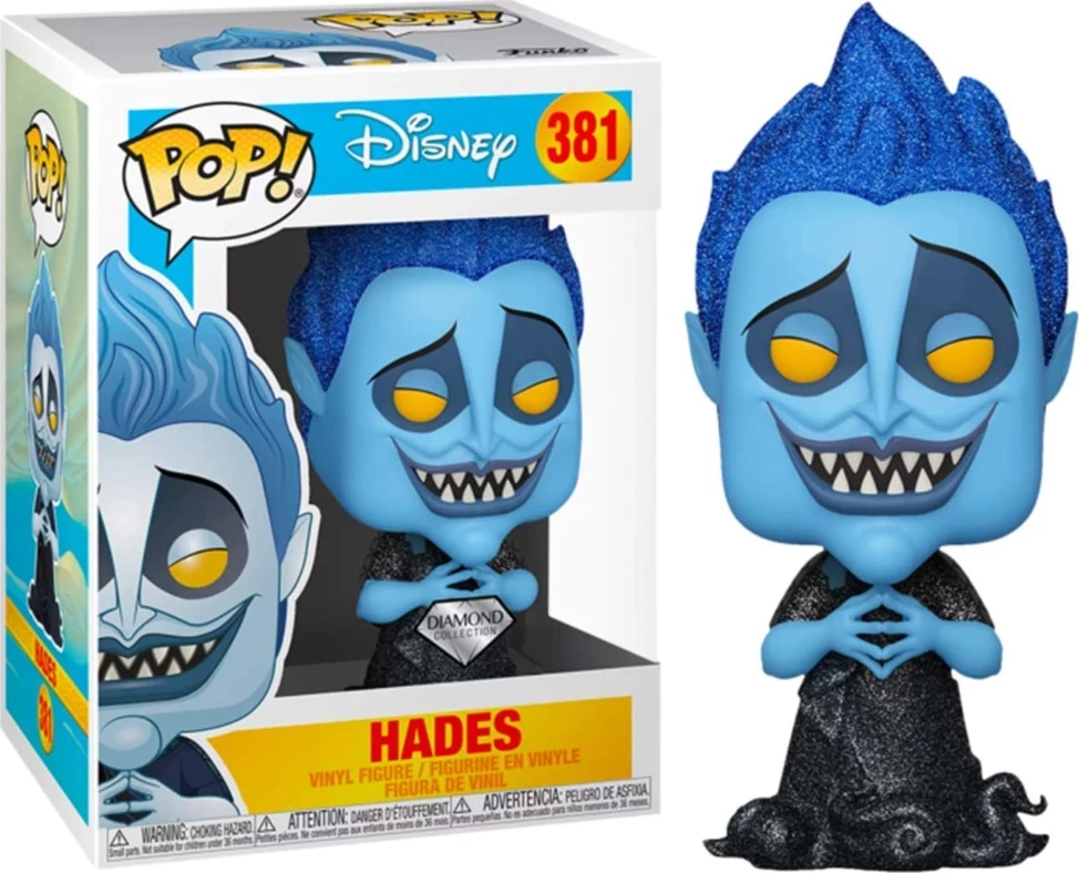 Funko Pop! Hercules – Hades ( Diamond Collection) #381 (058170) - Image 3