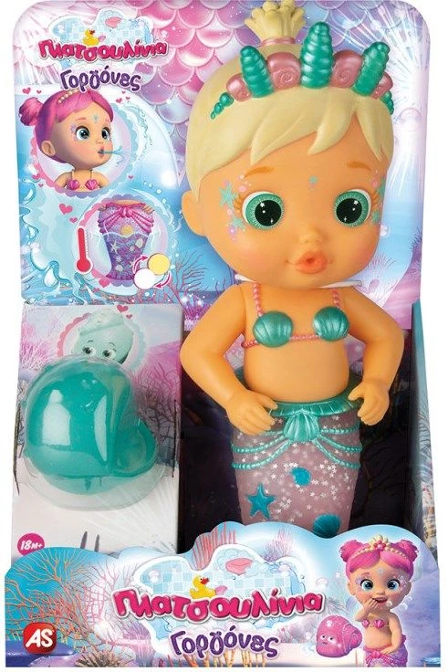 AS το καλό παιχνίδι Κούκλα Πλατσουλίνια Γοργόνες W2 Κίτρινο (4104-96776) - Image 4