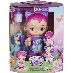 Mattel My Garden Baby Μωράκι Γατάκι ΄Μαμ και Νάνι’ Ροζ Μαλλία (HHP28)