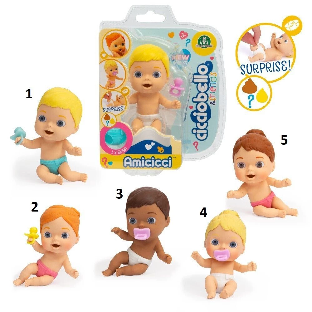 Giochi Preziosi Cicciobello Amicicci 5 σχέδια (CC031000) - Image 6