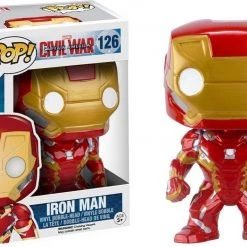 Funko Pop! Marvel Civil War Captain America: Iron Man #126 (024518)