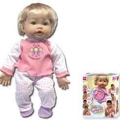 MG Toys Κουκλα Mg Baby I-Dolls Μπλα-Μπλα (400688)