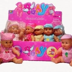 Blue Toys Παιδικη Κουκλα Μωρο Με Καπελο Η Μπαντανα Lovely Baby (XMY3015)