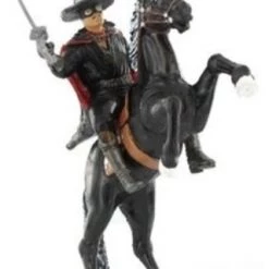 Μινιατουρα Ζορο Πανω Σε Αλογο (99002)