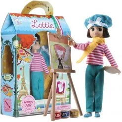 Lottie Κουκλα Βινυλιου – Η Ζωγραφος 18Εκ. (LT070)