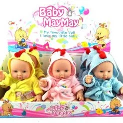 Blue Toys Κουκλα Μωρο May May Με Ηχο (MKI998000)