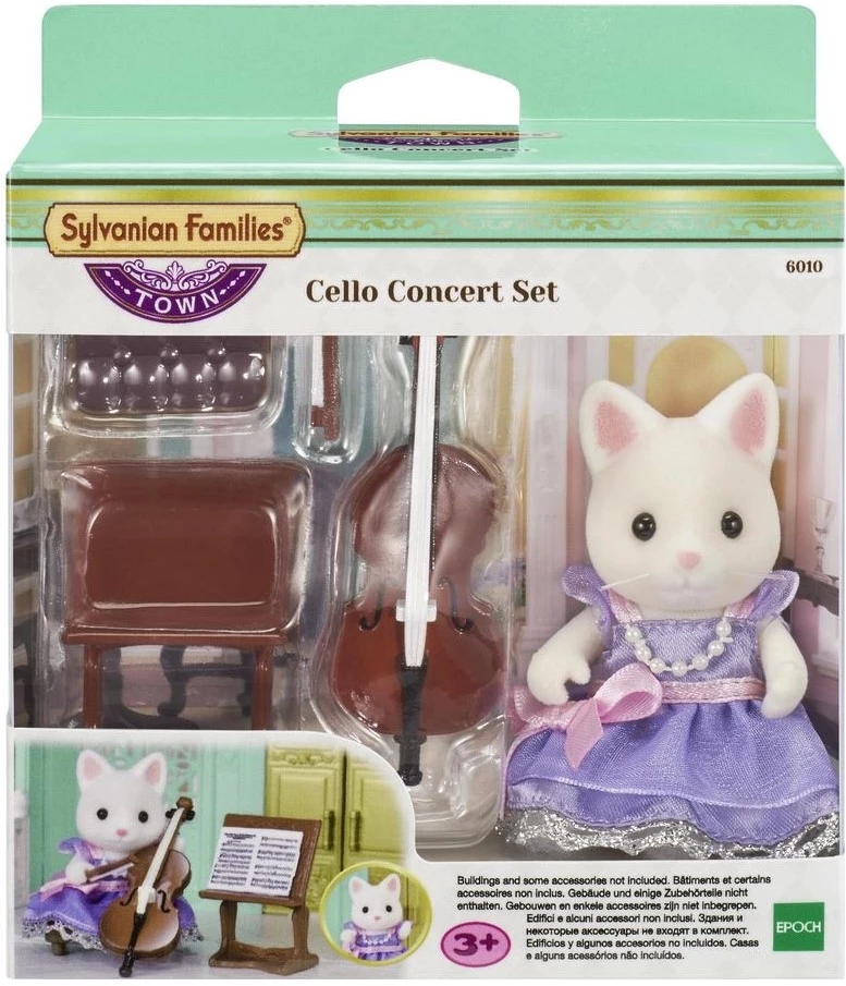 Sylvanian Families: Town Series-Cello Concert Set (6010) (035016) - Image 3