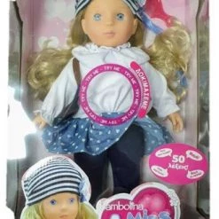 Just Toys Κουκλα Miss Anna Που Μιλαει Ελληνικα (BD1363)