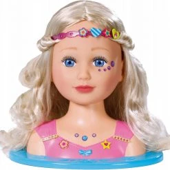 Zapf Creation Zapf Baby Born Κεφαλι Sister Styling Με Αξεσουαρ Και Μακιγιαζ (824788)