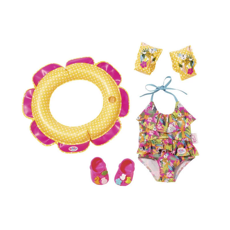 Zapf Creation Zapf Baby Born Deluxe Σετ Κολυμβησης (825891)