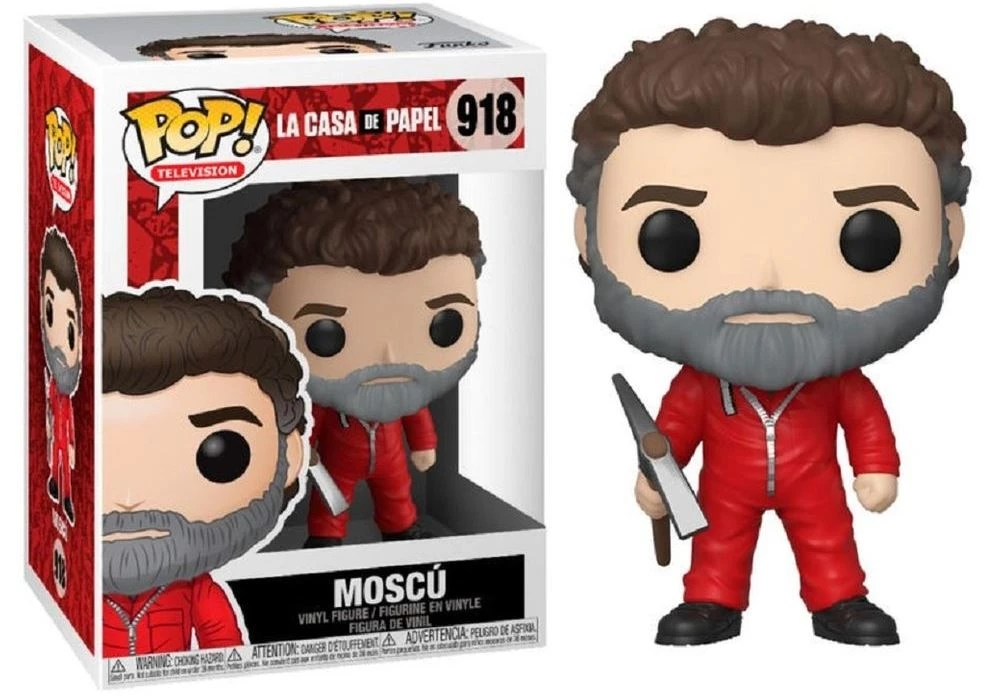 Funko Pop! Television: La Casa De Papel – Moscu #918 (051097)