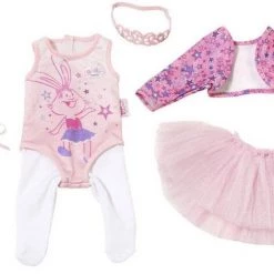 Zapf Creation Zapf Baby Born Boutique Deluxe Μπαλαρίνα 43 Εκατοστά (825013)