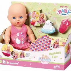 Zapf Creation Zapf Κούκλα My Little Baby Born Με Μπουρνουζάκι (825341)