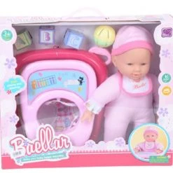 Blue Toys Κούκλα Μωρό BAELLAR Με Περπατούρα (MKF949638)