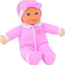 Just Toys Κούκλα Bambolina My First Bambolina Φωτεινή Αγκαλίτσα (FB374)