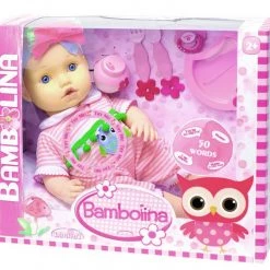 Just Toys Κούκλα Bambolina Μιλάει Ελληνικά (BD1374)
