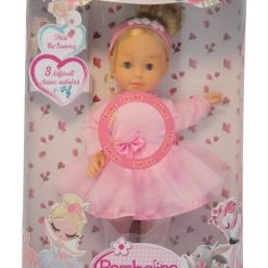 Just Toys Κούκλα Μπαλαρίνα Με 3 Μελωδίες (BD1215)