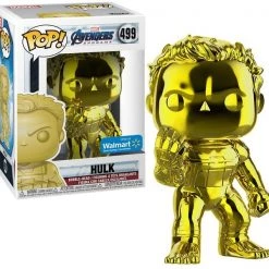 Funko Pop! Funko Pop Marvel: AVENGERS ENDGAME-HULK (YELLOW CHROME) #499 (047652)