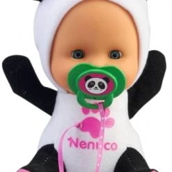 Giochi Preziosi Κούκλα Nenuco Μωράκια Ζωάκια Άσπρο-Μαύρο (700015590)