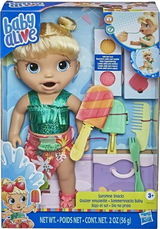 Hasbro Baby Alive Sunshine Snacks Blond Hair (F1680) - Image 6